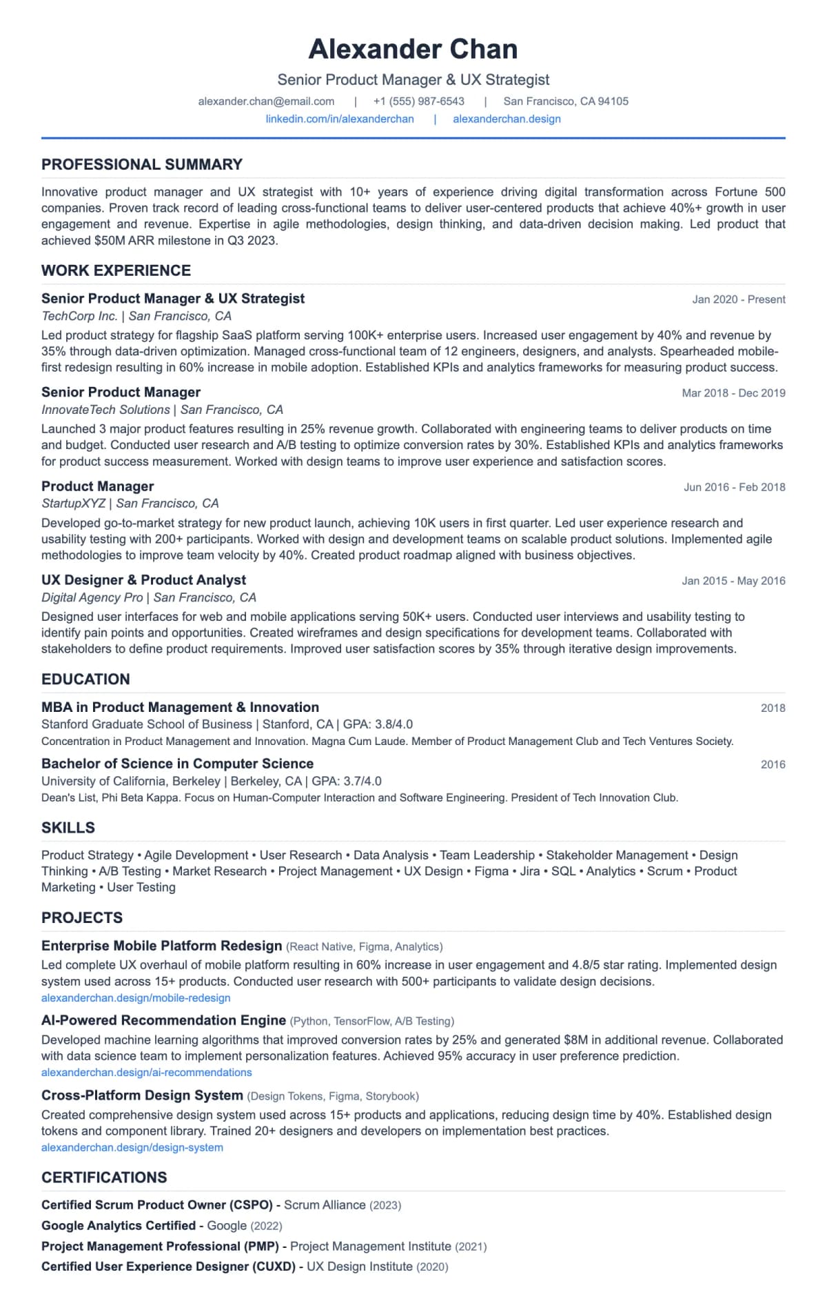 Accenture resume format template 2026 — ATS-friendly India | ResumeGyani